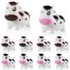 10pcs 3-Inch Rubber Cows Bath Toys, Cute Rubber Moo Moo Subaru Cows Floating Baby Bathtub Toys Bath Toys Water Play Set for Moo Moo Subaru Car, Baby Showers, Rewards Birthday Gift (2 Colors)