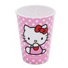 SANRIO Hello Kitty Kids 15 Oz Reusable Tumbler Cup - Hello Kitty Party Favor 6 Piece Bundle with 15 Oz Cup Plus Tattoos, Stickers for Girls | Bulk Hello Kitty Water Cups