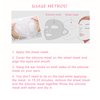Angzhili 2 Pack Silicone Moisturizing Mask for Sheet Mask,Reusable Facial Mask Cover with Hook,Sheet Mask Cover for Slow Down the Evaporation of Mask Essence,Face Care Tool (White)