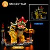 Vaodest LED Light for Lego 71411 The Mighty Bowser Building Blocks Model,Design and Configuration Compatible with Model 71411(LED Light Only, Not Building Block Kit)