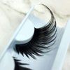 Elegant Lashes QUEENIE | Halloween Pride Rainbow colorful parade false eyelashes (Black)