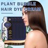 XINGXYUEL Chestnut Brown Natural Bubble Plant Hair Dye Plant Extract Formula Hair Dye Bubble Plant Hair Dye Shampoo Natural Plant Hair Color Dye for Gray Hair Coverage Women Men(10Packs/Box)