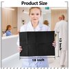 EZEELAI Black Dental Bibs Disposable Dentist Bibs 13" x 18", 50 PCS Patient Bibs Tattoo Paper Npkins 3 Ply Waterproof Dental Bib Sheets Dentist or Medical Tray Cover and Nail Table Cover