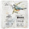Boston International C811100 IHR Cocktail Beverage Paper Napkins, 5 x 5-Inches, Happy Little Titmice
