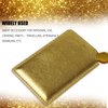 IBEET Unbreakable Stainless Steel Makeup Mirrors,Vanity Mirror Small for Purse Handbag Travel, Rectangular Handheld Compact Pocket Mirror Tiny Wallet Mirror Plate for Makeup