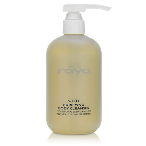 Raya Purifying Body Cleanser 16 oz (S-101) | Gentle Body Wash | Softens and Nourishes | Can Be Used as a Conditioning Hair and Scalp Shampoo | Great for All Skin