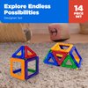 MAGFORMERS Creator Designer Set (14-Pieces) Magnetic Building Blocks, Educational Magnetic Tiles Kit, Magnetic Construction STEM Set