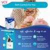 VCF Vaginal Contraceptive Gel Prefilled Applicators with Spermicide, 2 Boxes of 10 Prevents Pregnancy, Nonoxynol-9 Kills Sperm on Contact, Hormone-Free, Easy to Use, VCF Works Instantly. 20 Total