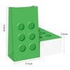 28 PCS Building Block Party Decorations Gift Bags for Building Block Party Supplies Birthday Party Decorations Party Favor Goody Snacks Treat Candy Bags for Kids Adults Birthday Party Decorations