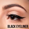 Liquid Eyeliner - Waterproof Eyeliner Pen with Precise Brush Tip Eye Liner Pen for Thin & Thick Lines, Professional Ink Eyeliner Pencil for Woman, Smudge-Proof, Stay All Day, Easy to Use, Black