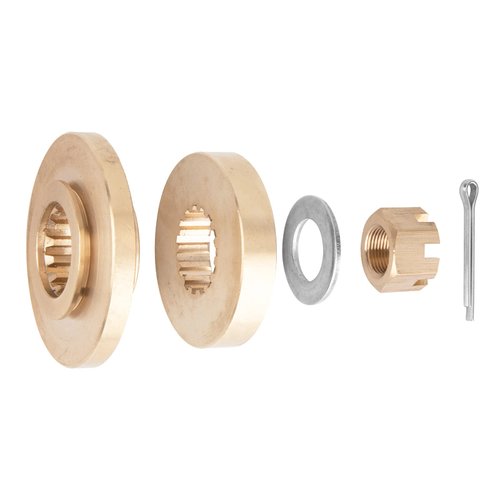 VIF Jason Marine Propeller Installation Hardware Kits fit Yamaha Outboard Propeller, Thrust Washer/Spacer/Washer/Nut/Cotter Pin Included (60-85hp)