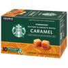 Starbucks Flavored Coffee K-Cup Pods, Caramel Flavored Coffee, Made without Artificial Flavors, Keurig Genuine K-Cup Pods, 10 CT K-Cups/Box (Pack of 3 Boxes)