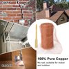 Copper Mesh Roll for Mice Rat Rodent Repellent, Sturdy 5’’ * 32Ft Copper Wool Mouse Trap for Bat Snail Bird Control with Packing Tool