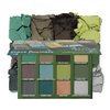 Black Radiance Brilliant Effects Eye Shadow Palette, 12 Intense Ultra Pigmented Powder, Buildable & Blendable Versatile Matte to Shimmer Finishes, Cruelty-Free & Vegan - Paradise
