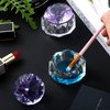 2 Pieces Dappen Dish with Lid, Liquid Powder Dappen Dish for Acrylic Nails Crystal Bowl Glass Dapping Dish Glassware Nail Stand Cup for Nail Manicure Care Tools DIY