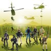 18 Pcs Special Forces Army Men Soldier Combat Movable Action Figures Army Guys Plastic Toy Soldiers Playsets Military Toy Men with Military Weapons and Accessories for Teens Party Decoration, 4 Inch
