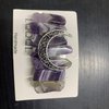 Hair Clip Sticks for Long Hair Stick Slide Irish Hair Accessories (Amethyst Clip)