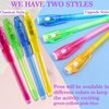 [ 2 Style ] 32 Pack Christmas Gifts for Kids Invisible Ink Pen with UV Black Light Secret Spy Pens Magic Disappearing Ink Markers Classroom Supplies Kids Party Favors Boys Girls Stocking Stuffers