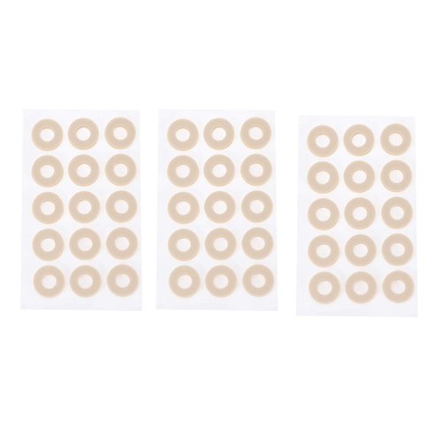 HEALLILY 45Pcs Callus Pads Callus Cushions Toe Pads Corn Cushions Self Adhesive Callus Cushions Round Shaped Cushion Soft Corn Pads Waterproof Toe and Foot Protectors Reduce Foot and Heel Pain