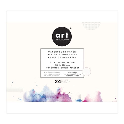 Prima Marketing 655350651398 Watercolor Paper/Book, Multicolored