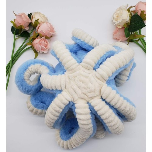 My Super Star Octopus Stuffed Animals, Octopus Plush Toys for Kids Girls Boys Friends Family Birthday Xmas Gift Present Sea Critters (Blue, Medium (15.7''))