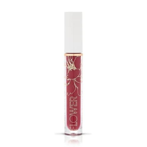 Flower Beauty Miracle Matte Liquid Lip Color - Vividly Bold & Creaseless Matte Liquid Lipstick, Comfortable All Day High Impact Makeup Color (Merlot Kiss)