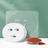 5 Pieces Transparent Plastic Mask Tray Seaweed Mask Mold Reusable Face Mask Maker Plate Care Make up Tool