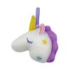 Suillty Unicorn Cartoon Animal Bath Shower Sponge Pouf Loofahs - Eco-Friendly Exfoliating Mesh Brush Mesh Bath Shower Ball Sponge - Exfoliate, Cleanse, Soothe Skin (White)