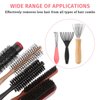Comb and Brush Cleaner Tool Set - 3 Pieces with Rake Design for Home and Salon Use