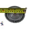 Spa Hot Tub Diverter Cap 3 3/4" Wide Gray Notched Non Buttress