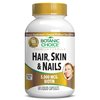 Botanic Choice Hair, Skin & Nails – Biotin Supplement with Collagen, Vitamin C, & Iron – Super Antioxidant Blend with Argan Oil & Hyaluronic Acid Vitamins for Women and Men – (60 Liquid Capsules)