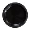 Exquisite 7 Inch. Dessert Plates Black Plastic Plates Disposable, 100 Count Black Plate Set, Disposable Plates For Party, Plastic Plates For Party, Great Party Supplies & Plastic Party Plates