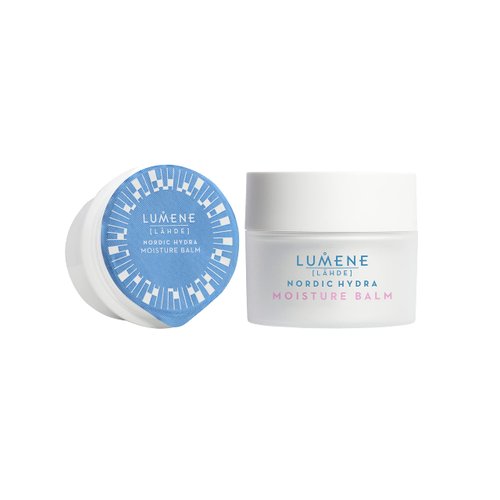 Lumene Nordic Hydra Hydration Rescue 24H Replenishing Balm Refill - Lightweight Face Cream + Dry Skin Hydrating Moisturizer - Organic Birch Sap, Arctic Spring Water & Plumping Hyaluronic Acid (1.7oz)