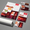 Moab Slickrock Metallic Pearl 260 Fine Art Archival Inkjet Paper, Glossy White, Medium Weight 260gsm, 8.5 x 11 inches, 25 sheets