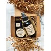 16J Organics Signature Travel Collection: Green Quench Body Oil, Mo'Butter Dry Skin Treatment, & Lip'Rico Lip Balm - Handcrafted Organic Skincare Essentials for Nourished, Radiant Skin On-the-Go