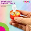 Basketball Game Toys, 12 Pack Finger Shooting Fun for Kids Fidget Handheld Machine Simple Desktop Fidget Party Favors Bulk Decorations Student Carnival Prizes Birthday Goody Bags Classroom Rewards