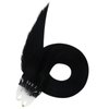 Ugeat Micro Ring Hair Extensions Human Hair for Black Women 14 Inch Micro Bead Extensions Remy Hair Extensions 1g/s 50s Jet Black Hair Extensions Real Human Hair Natural Hair Extensions Microlink