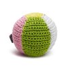 Crochet Small Dog Squeaky Toy - Beach Ball