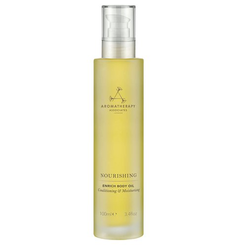 Aromatherapy Associates Support Nourishing Enrich Body Oil. Luxurious Blend of Oils for Smooth, Comforted Skin. Made with Coconut, Macadamia and Evening Primrose Essential Oils (3.4 fl oz)