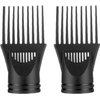 2Pcs Black Hair Dryer Diffuser Professional Universal Hairdressing Wind Blow Cover Comb Attachment Nozzle Black Straightening Hair Dryers and Accessories Hair Dryer Diffusers
