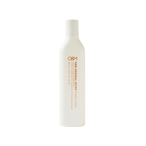 O&M Original Detox Hair Conditioner, Light, Hydrating, Color Safe, Sulfate Free, Vegan Hair Care, Cruelty Free, Refresh Scalp, Coconut Oil, Ginger Root Extracts, Vitamins, Made in Australia, 350ml