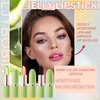 3PCS Aloe Vera Color Changing Lipstick Set,Magic Jelly Lipstick Long Lasting Highly Pigmented Color Change Lip Gloss,Waterproof Lips Moisturizer Non-Sticky Cup Tinted Lip Balm Stain Makeup Set