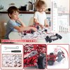 LILCRUIBAO Building Kit Red Model Car Set - 287 PCS STEM Project Building Toys for Kids Ages 8-12, Assembly Building Vehicle for Boys 8 9 10 11 12-16 Years Old and Up Boys Girls Adults