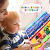 Montessori Busy Board 2 3 4 Year Old Toddlers Girl Toys: Preschool Learning Activity Baby Quiet Book Birthday Gifts Easter Basket Stuffers Classroom Game Autism Educational Travel Toy 12 18 Months