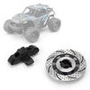 1/7 RC Car Aluminum Alloy Wheel Brake Disc, RC Upgrade Part Fit for TRAXXAS Unlimited Desert Racer UDR(Black)
