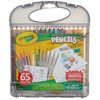 Crayola Colored Pencils Design & Sketch Set, Gift for Kids, 65 Pieces