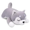 22'' Husky Stuffed Animal Plush Pillow, Huskies Anime Body Pillow, Kawaii Stuff Animal PlushToy, Big Plushie Stuffed Dog Anime Plush Throw Pillow Gifts for Boys Girls