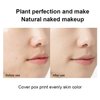 Lovelycat Mushroom Head Air Cushion BB Cream Even Skin Tone Makeup Base PrimerConcealer Lasting Nude Makeup Moisturizing Brightening Pigment CC Liquid Foundation (A-lvory)