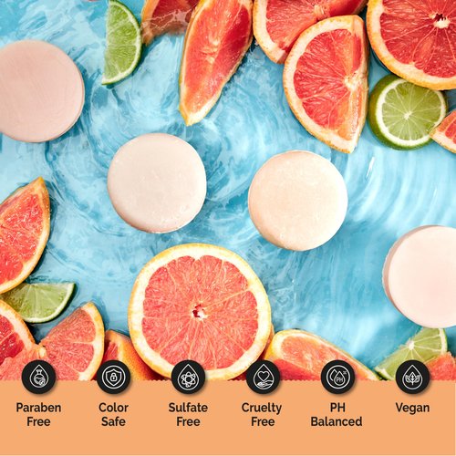 BOOTLEG BATH Hydrating Conditioner Bar with Sea Buckthorn Oil and Aloe Vera Extract, Vegan, Sulfate-Free, Phthalate-Free, Paraben-Free, Eco Friendly, 2.2 oz bar