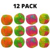 4E's Novelty 12 Pack - 2" Water Bomb Splash Balls - Mini Water Absorbent Ball - Kids Pool Toys, Outdoor Water Activities for Kids, Pool Beach Party Favors. Water Fight Games